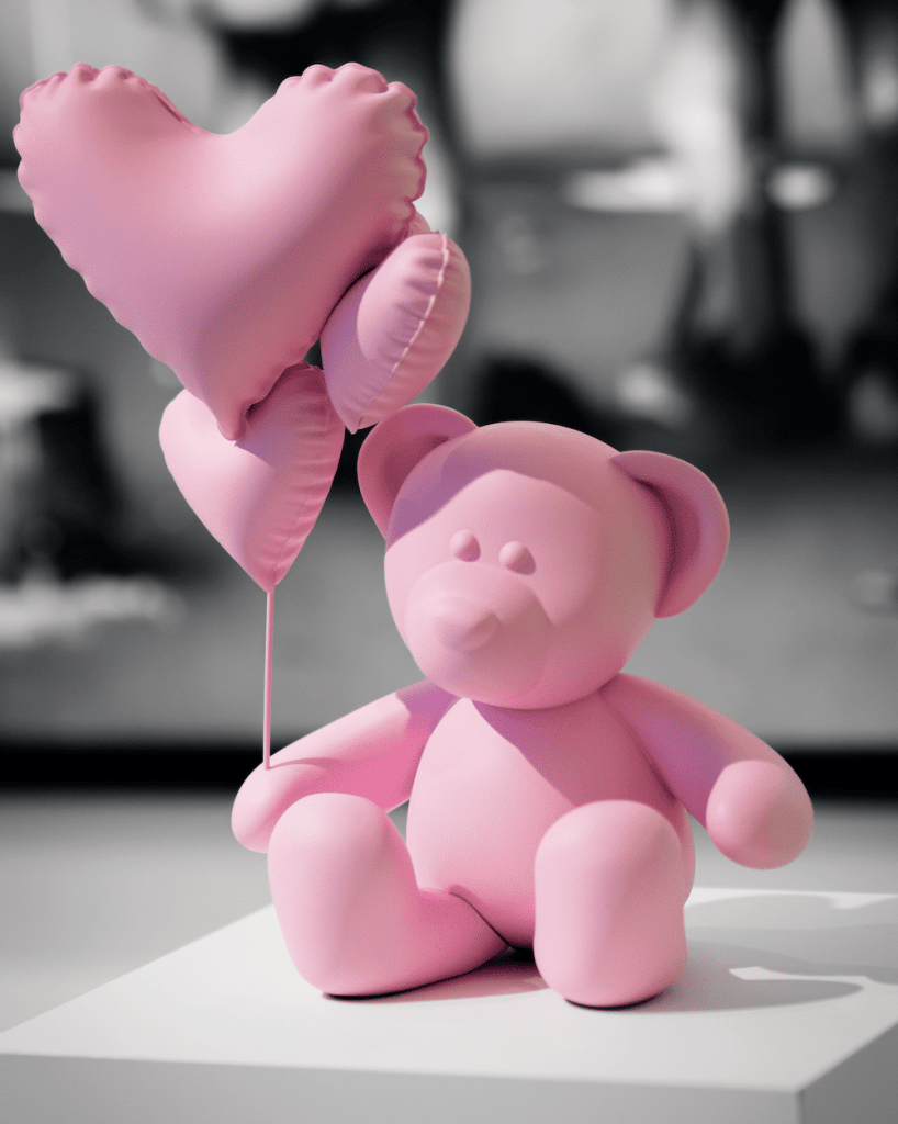 Nicolas Krauss — sculpture Teddy, galerie OA Fine Art