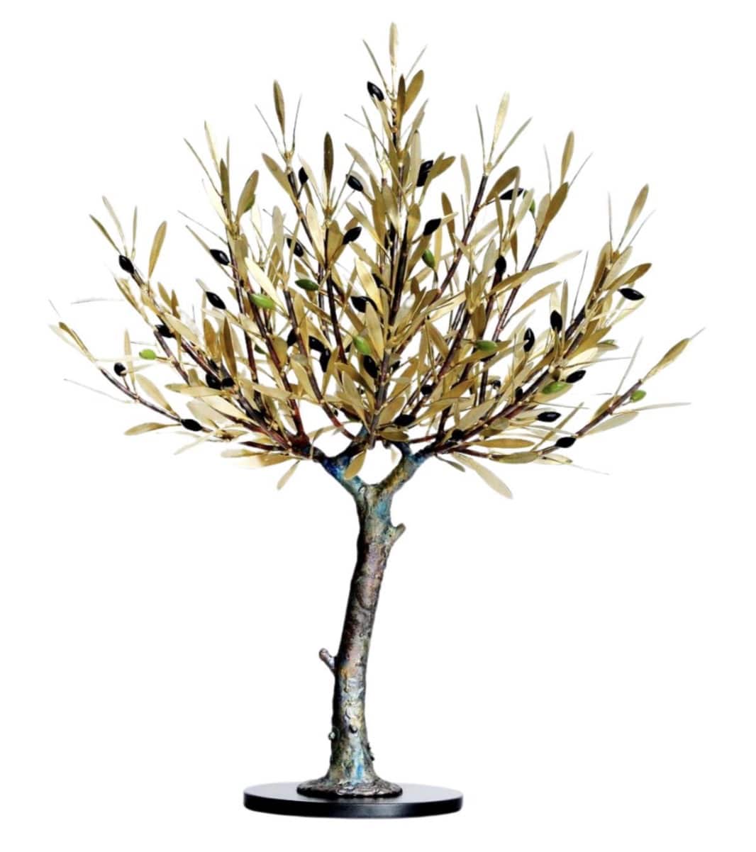 Olivier en bronze d'Aggelos & Filippos Panayiotidis, sculpteurs représentés par les galeries OA Fine Art à Paris